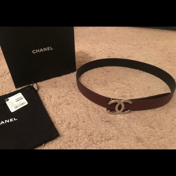 Reversible Chanel belt - Picture 3 of 3